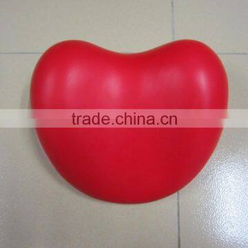 heart shaped bath pillow with suction cup