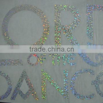 Bling rhinestone dance iron on transfer in sequins