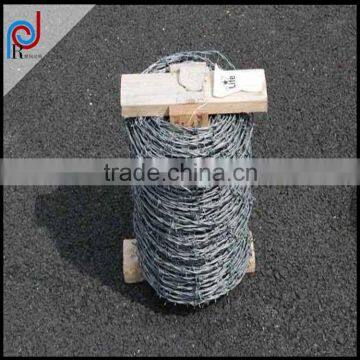 2016 hot sale Barbed wire length per roll /barbed wire fence/barbed wire price alibaba express