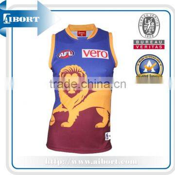 SUBAFL-925 best sublimated AFL sleeveless jersey 2016