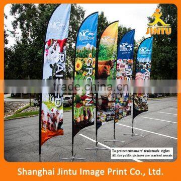 2016 Easy To Carry Cross base beach flag flying banner