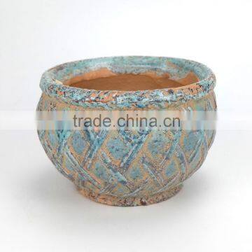 Antique Style Round Shaped Garden Ceramic Pots photo-2
