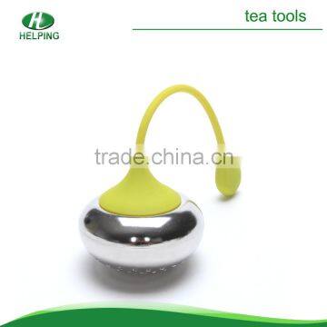 Silicone Tea Infuser Strainer with stainless steel.                        
                                                                                Supplier's Choice