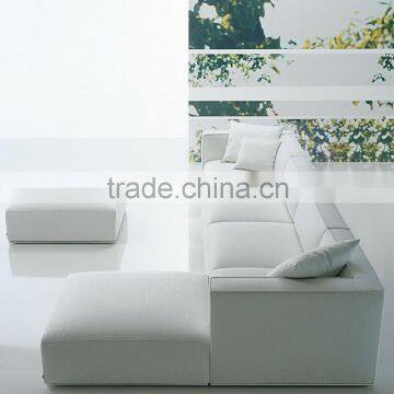 Italian style fabric sectional sofa D-62 F+E(R)+H(L)