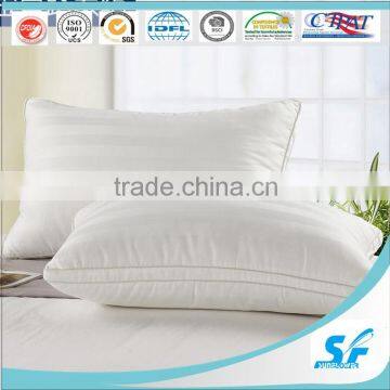 3cm Gusset hotel sleeping microfiber pillow polyester filling