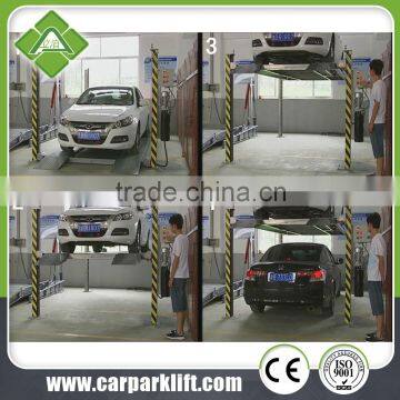 four post auto lift for home car stack parking system