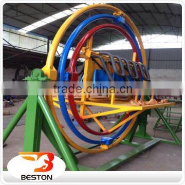 Beston Amusement park rides space ring 6 seaters human gyroscope for sale