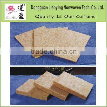 Nature Bamboo fiber Pads/padding /felt