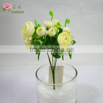 Factory Price New Fashion Fresh Cut Silk Flower China Wholesale Wedding Stage Decoration photo-3