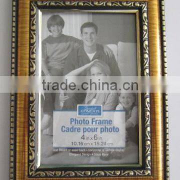 301423 PS Photo Frame Gold 4x6