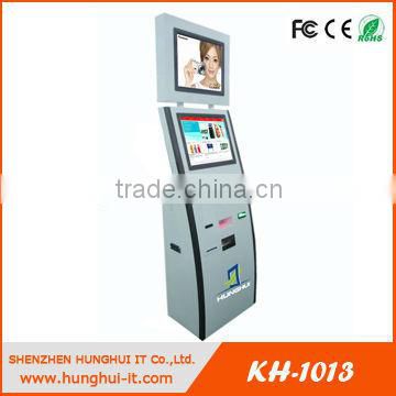 Dual Screen Interactive Touch Screen Mobile phone Top Up Payment Kiosk