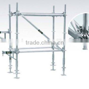 Layer scaffolding using on construction,HDG Q345 ringlock scaffolding for sale