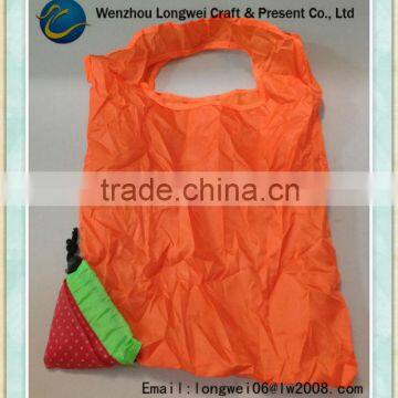 fruit shopping tote bag/cheap nylon foldable shopping bag/silicone shopping bag