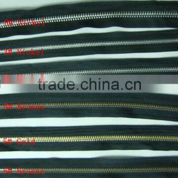 Golden /silver/ bronze 3# 4# 5# 8# 10# metal zipper