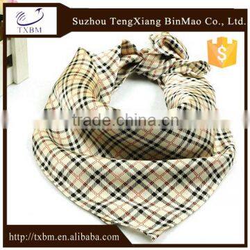 Customize Luxury 100% silk square scarves for men digital printed scarf