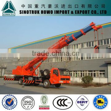 sinotruk howo truck crane