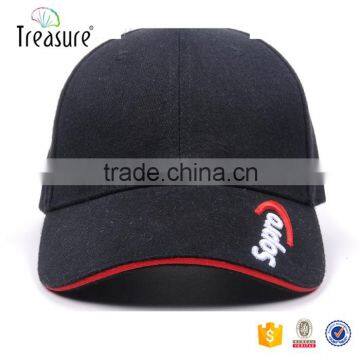 China factory hat supplier curve sandwich curve brim sun hat wholesale hats for men