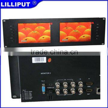 Lilliput 7" IPS Rack Mount Audio Monitor With HD-SDI Input photo-2