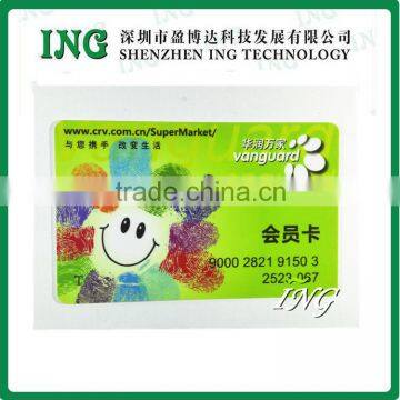 Blank PVC Plastic Card for Health Care Card Cr80 photo-3