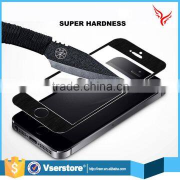 0.33mm Tempered Glass Screen Protector for Iphone Mobile Screen Protector Aluminium Alloy Color Tempered Glass Screen Protector photo-5