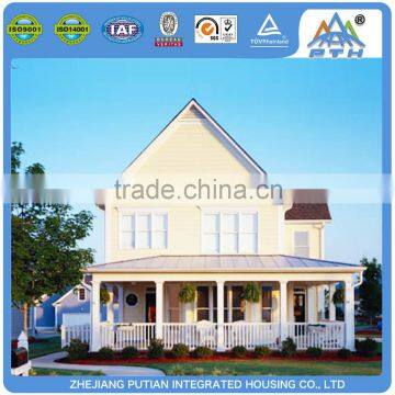 Factory price wholesale luxury prefabricated house duplex villa design for sale                        
                                                Quality Choice