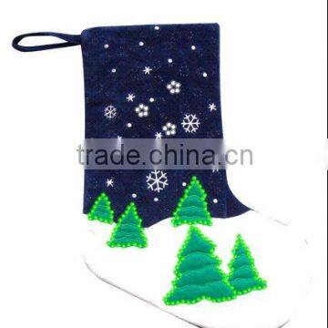 blinking fiber optic christmas stockings