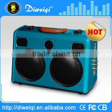 china supplier outdoor portable bluetooth speakers with rechargeable battery and fm radio