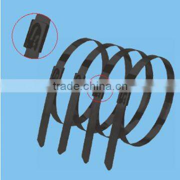 Plastic Covered Band-it Coated Steel Cable Ties Stainless Steel Cable Ties