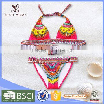 Women Beach Elegant Hot Custom micro bikini swimsuit models Bikini