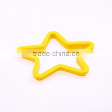 100% food grade star shape pancake ring fried egg mold