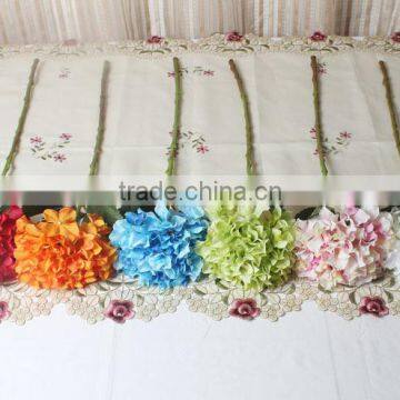 New fashion bulk silk flowers hydrangea flowers for wedding