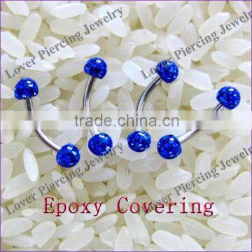 Fashion Crystal Eyebrow Rings [FC-831]