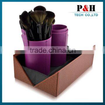 high quality leather cosmetic box made in China