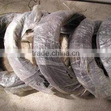 black hard wire low carbon steel black iron wire