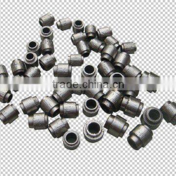 Sintered diamond beads for wire saw, stone machine spare part