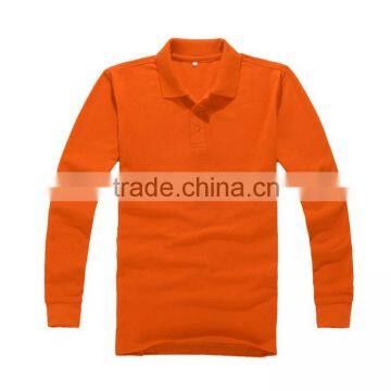 High quality orange men's polo t shirts 2016 china best shirt polo t-shirt