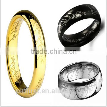 Factory Wholesale supply One Ring The explosion Men's titanium ring The Lord of The Rings