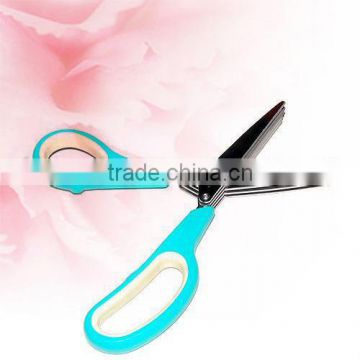 Multi-layer Stainless Steel Plastic Handle Scissors