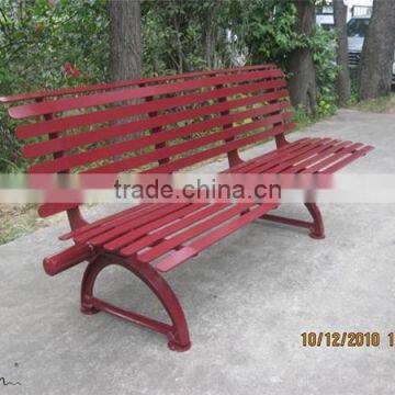 Metal outdoor cast iron park bench urban elements street furniture China