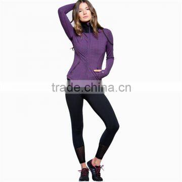 Woman Plus Size Custom Breathable Running Yoga Jacket Women Quality Choice photo-3