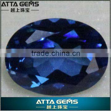 cute oval cut spinel deep sapphire blue spinel