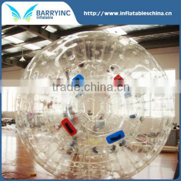 Factory Supply event/party football inflatable body zorb ball