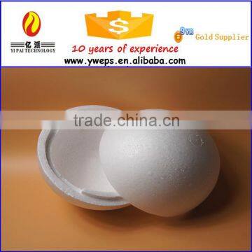 YIPAI wholesale white foam/polyfoam hollow ball/styrofoam hollow ball/white hollow ball for decaration