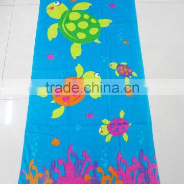 Wholesale Factory Printed Ocean Beach Towel in Turtle Design photo-2