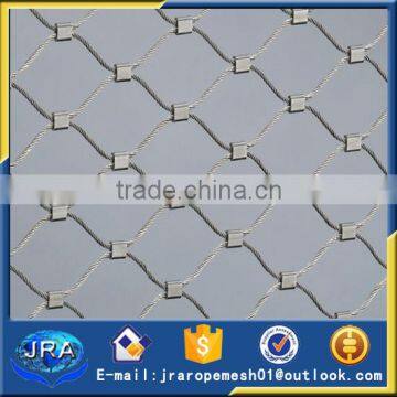 Garden Fence Mesh Eco-friendly Stainless Steel Metal Garden Fence Wire Rope Mesh
