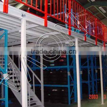 patented light-steel floor panel structure Metal Platforms