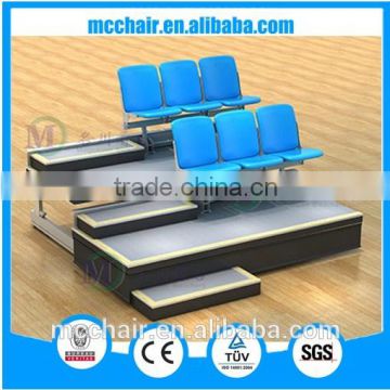 Fire-resistant automatic mobile grandstand