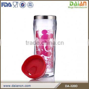 Personalized Plastic Double Wall Mugs Paper Insert photo-5