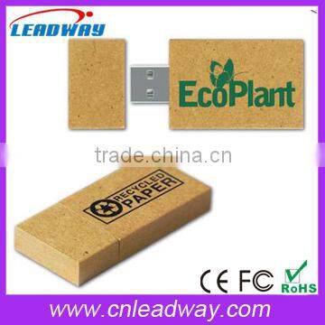 Kraft Paper USB 2.0 Flash Drive, Recycled Paper USB 2.0 Stick photo-3