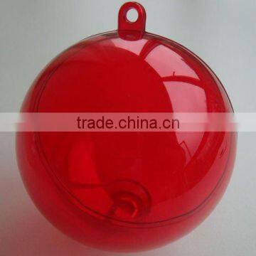 Red Plastic Decorative Balls